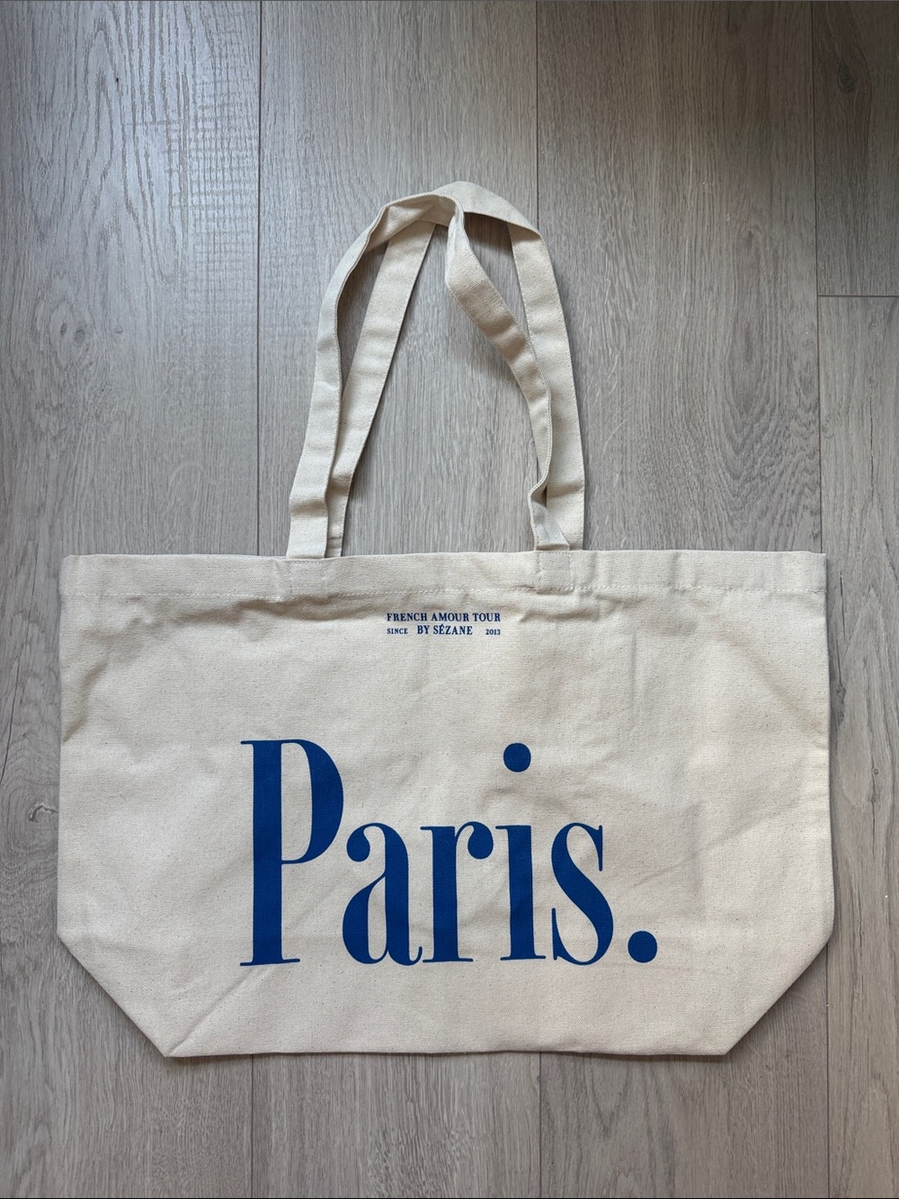 Sezane New York/Paris Oversized Tote (Limited Edition)